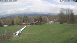 Spodní část sjezdovky