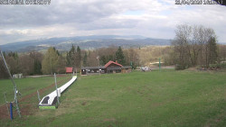 Spodní část sjezdovky