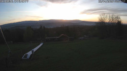 Spodní část sjezdovky