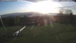 Spodní část sjezdovky