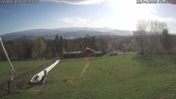 Spodní část sjezdovky