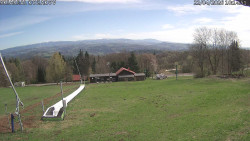 Spodní část sjezdovky