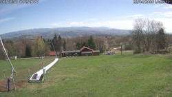 Spodní část sjezdovky