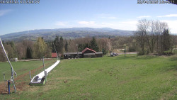 Spodní část sjezdovky