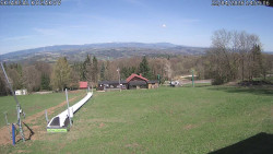 Spodní část sjezdovky