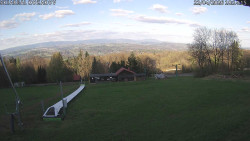 Spodní část sjezdovky