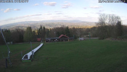 Spodní část sjezdovky