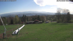 Spodní část sjezdovky