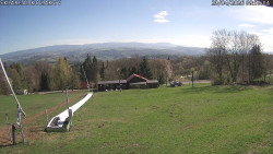 Spodní část sjezdovky