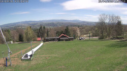 Spodní část sjezdovky