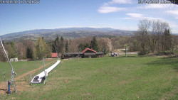 Spodní část sjezdovky