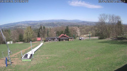 Spodní část sjezdovky