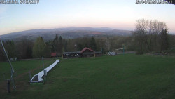 Spodní část sjezdovky