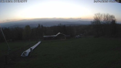 Spodní část sjezdovky