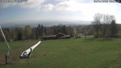 Spodní část sjezdovky