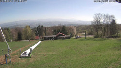 Spodní část sjezdovky