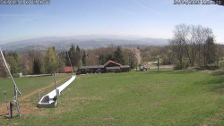 Spodní část sjezdovky