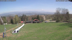 Spodní část sjezdovky