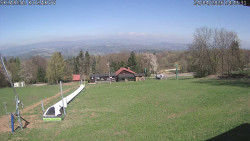 Spodní část sjezdovky