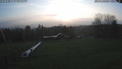 Spodní část sjezdovky