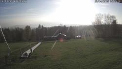 Spodní část sjezdovky