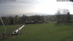 Spodní část sjezdovky