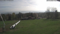 Spodní část sjezdovky