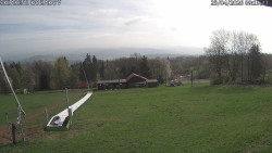 Spodní část sjezdovky