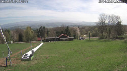 Spodní část sjezdovky