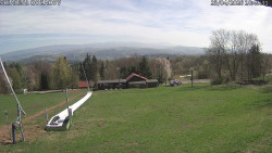 Spodní část sjezdovky