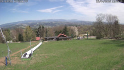 Spodní část sjezdovky