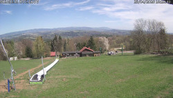 Spodní část sjezdovky