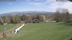 Spodní část sjezdovky