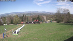 Spodní část sjezdovky