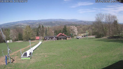 Spodní část sjezdovky