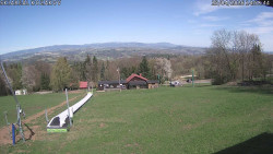 Spodní část sjezdovky