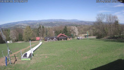 Spodní část sjezdovky