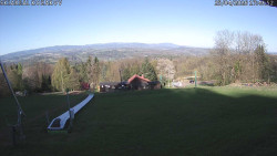 Spodní část sjezdovky