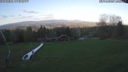 Spodní část sjezdovky