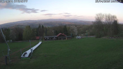 Spodní část sjezdovky