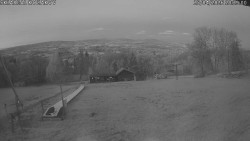 Spodní část sjezdovky