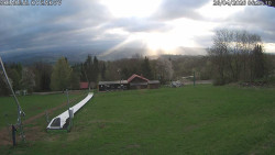 Spodní část sjezdovky