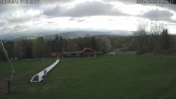 Spodní část sjezdovky