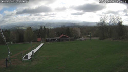 Spodní část sjezdovky