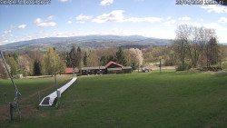 Spodní část sjezdovky