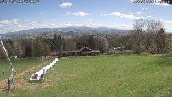 Spodní část sjezdovky