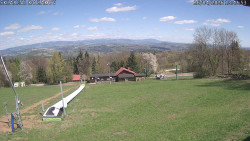 Spodní část sjezdovky