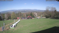 Spodní část sjezdovky