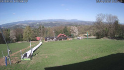 Spodní část sjezdovky