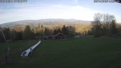 Spodní část sjezdovky